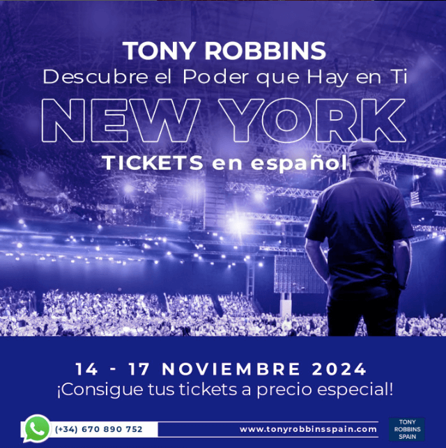 Tony Robbins curso New York New Jersey en español 2024